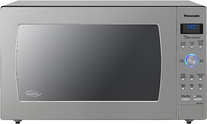 Panasonic Oven with Cyclonic Wave Inverter Technology, 1250W, 2.2 cu.ft.