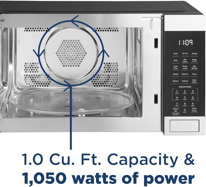 golden-brown results is effortless with the convection mode.