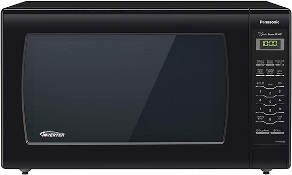 Panasonic Microwave Oven NN-SN936B Black Countertop with Inverter Technology